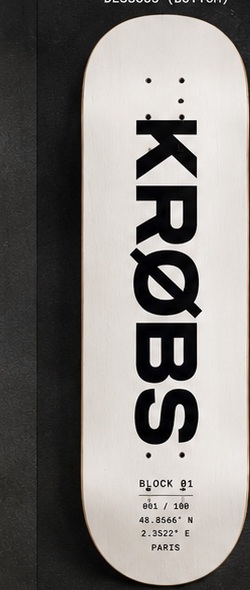 KRØBS BLOCK 01 — dessous écru