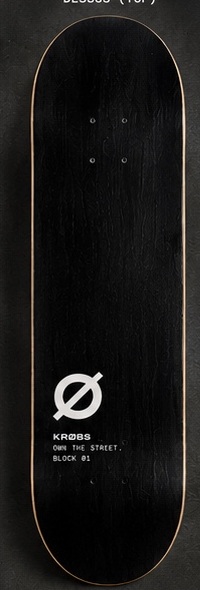KRØBS BLOCK 01 — dessus noir
